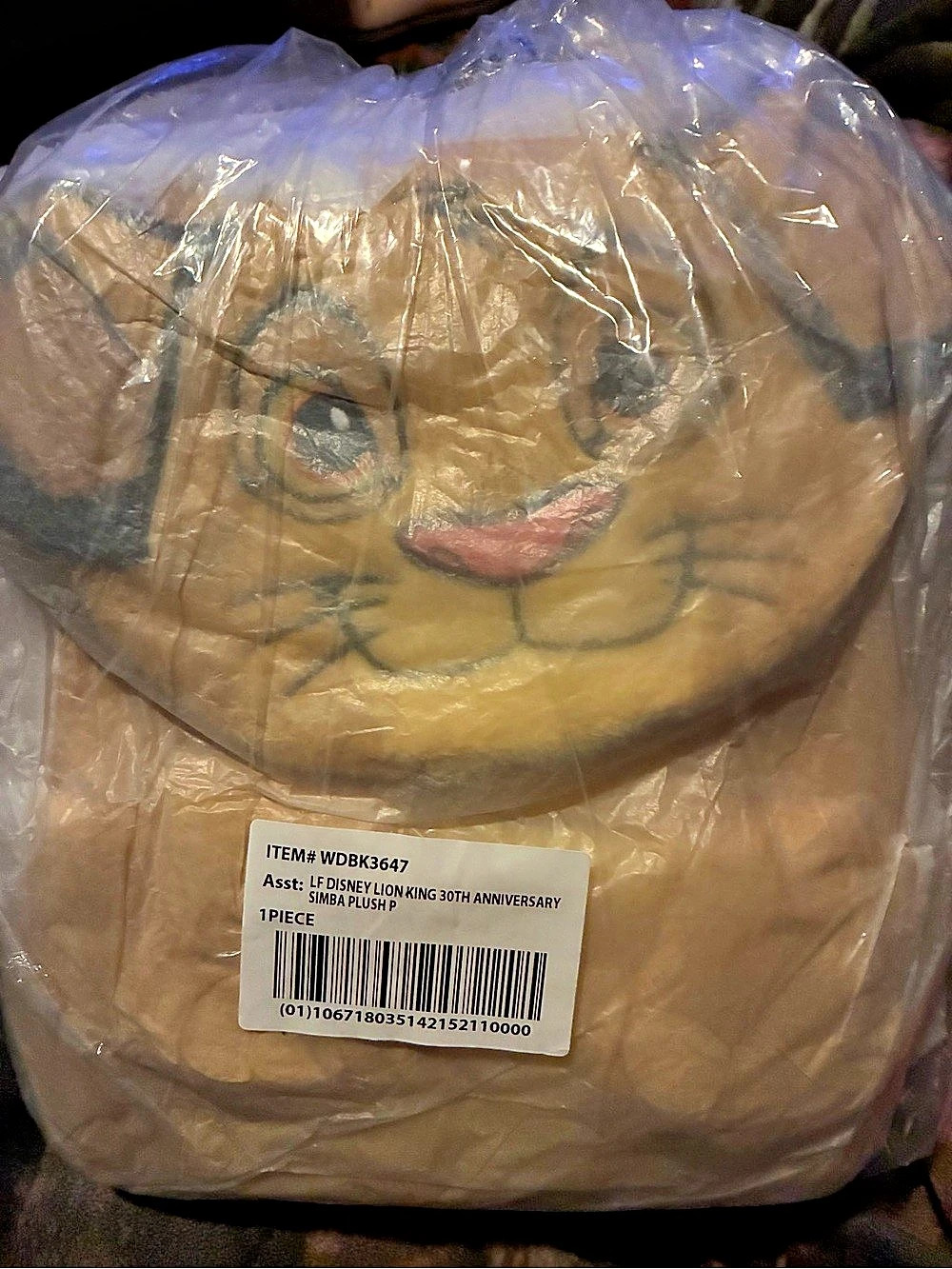 Loungefly 30th Anniversary Simba backpack